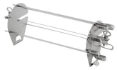 Weber 7675 Rotisserie Skewer Set​, 16 in L Spit Rod, Stainless Steel Spit Rod